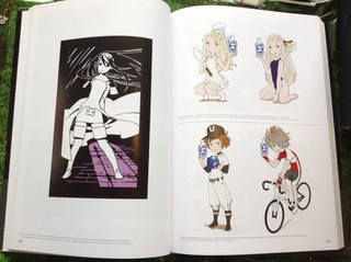 English Artbook - Take notice on the Left page